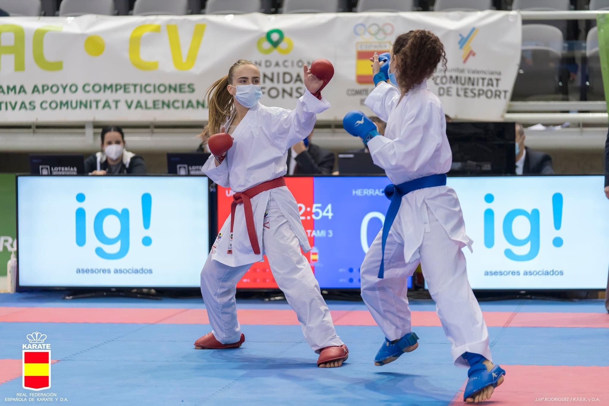 Iosune Urra se cuelga el oro en la 1&ordf; Fase Liga Iberdrola K&aacute;rate de Alicante